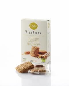 VitaBran soft-baked bran biscuit green tea-ginger (organic)